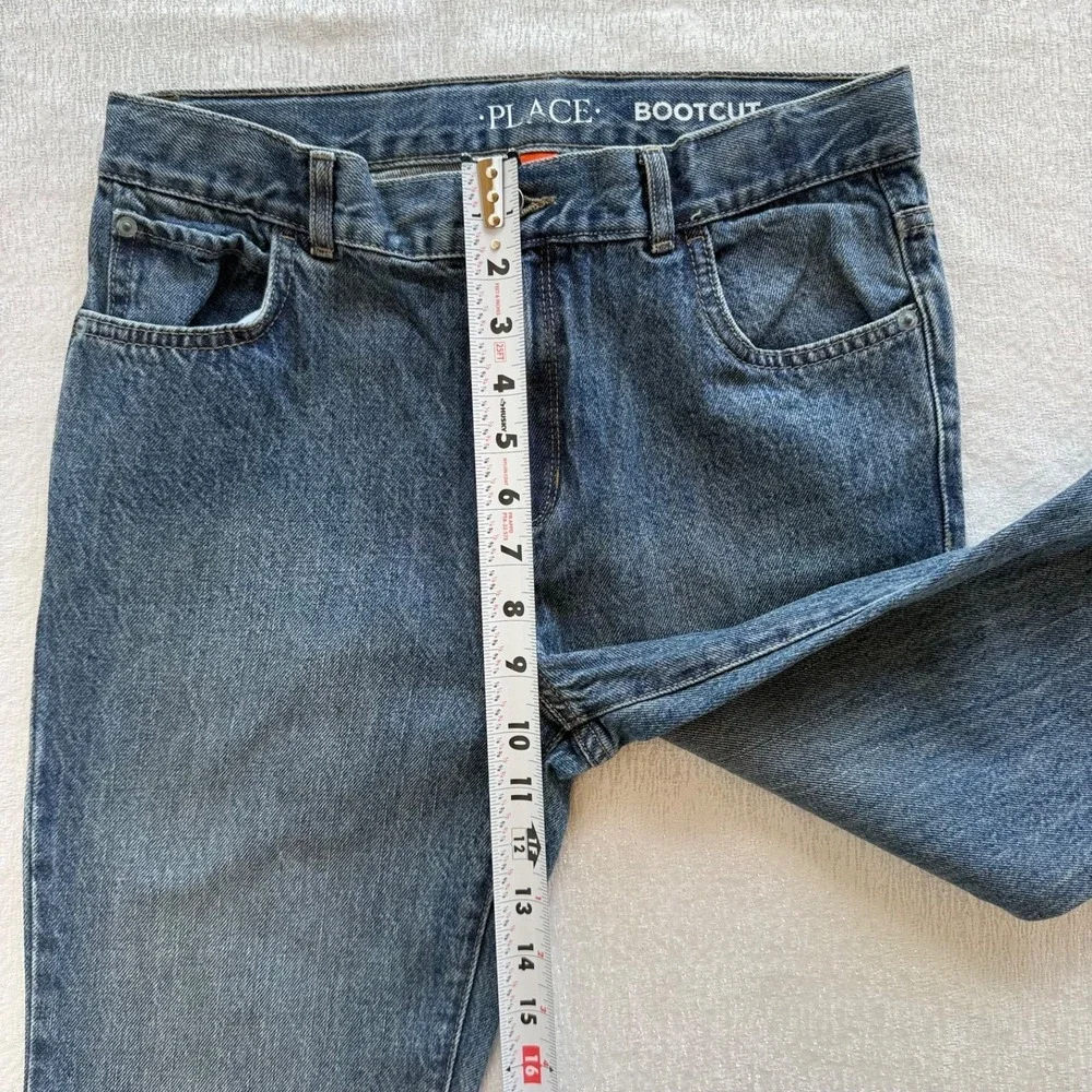 The‎ Children's Place Girls Bootcut Jeans Size 18S Dark Wash